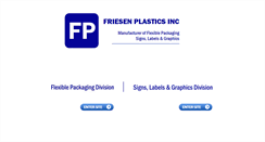 Desktop Screenshot of friesenplastics.com